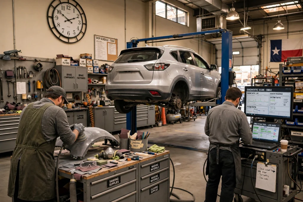 How Long Will My Collision Repair Take? Realistic Timelines for DFW Drivers